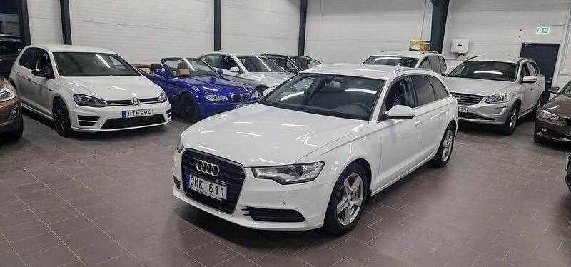 Begagnad Audi A6 Proline 177 HK (130 kW) 2014 Vit Kombi