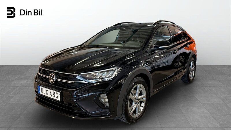 Svart Begagnad 2021 VW Taigo R-line SUV | 199 900 kr - Bild 1/2
