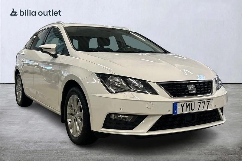 Begagnad Seat Leon ST Style 112 HK (82 kW) 2018 Vit Kombi