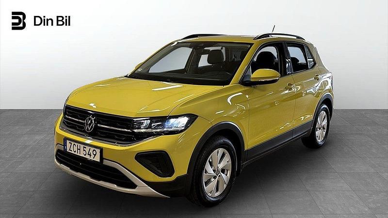 Gul Begagnad 2023 VW T-Cross SUV | 214 800 kr (Marknadspris) - Bild 1/4
