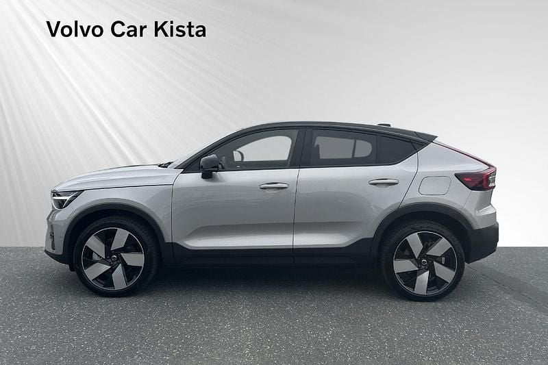 Ny Volvo EC40 Performance 328 kW (447 HK) 2025 Silver SUV