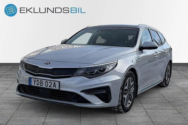 Grå Begagnad 2019 Kia Optima Advance Kombi | 169 900 kr (Marknadspris) - Bild 1/4