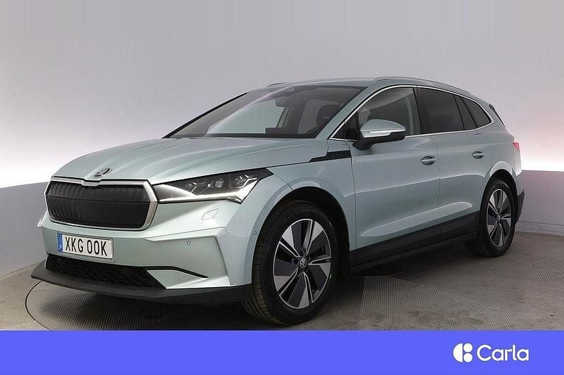 Silver Begagnad 2022 Skoda Enyaq iV SUV | 293 900 kr (Bra pris) - Bild 1/4