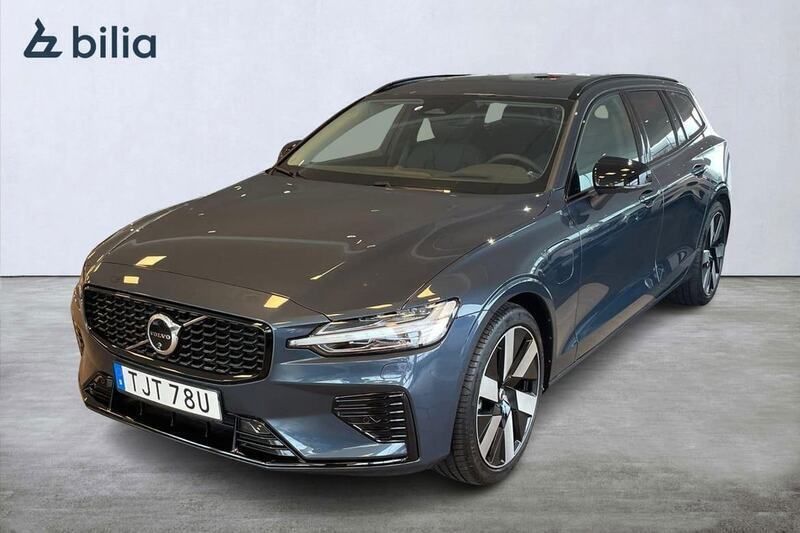 Blå Begagnad 2024 Volvo V60 Ultimate Kombi | 529 900 kr (Lite dyr) - Bild 1/3