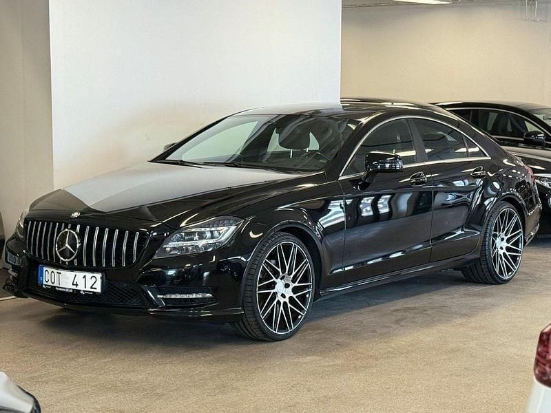 Svart Begagnad 2011 Mercedes CLS350 AMG Sportkupé | 269 900 kr (Dyr) - Bild 1/4
