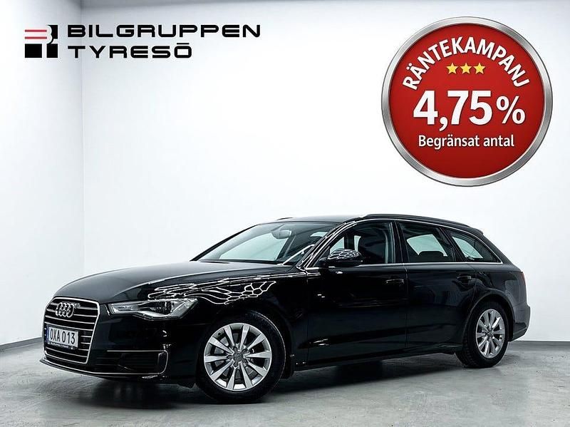 Svart Begagnad 2016 Audi A6 Sport Kombi | 139 900 kr (Marknadspris) - Bild 1/4
