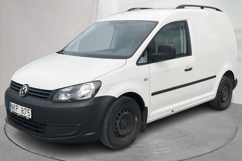 Vit Begagnad 2014 VW Caddy Minibuss | 64 000 kr - Bild 1/4