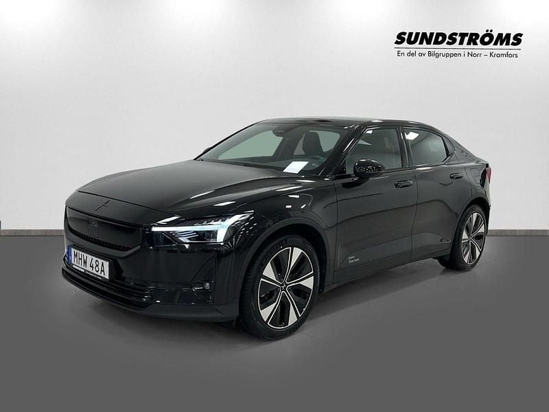Svart Begagnad 2023 Polestar 2 Pilot Sedan | 489 900 kr - Bild 1/4