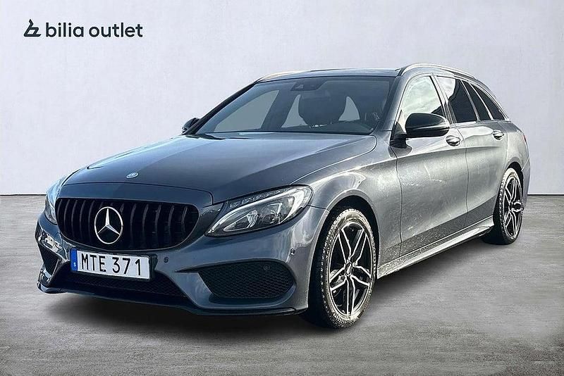 Begagnad Mercedes C220 2016 Grå