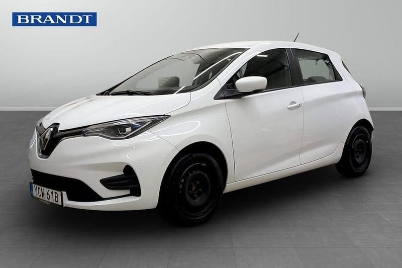 Vit Begagnad 2021 Renault Zoe Halvkombi | 159 900 kr (Marknadspris) - Bild 1/4