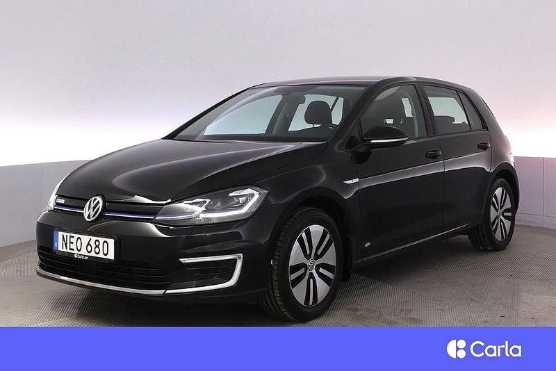 Svart Begagnad 2020 VW e-Golf Halvkombi | 209 900 kr - Bild 1/4