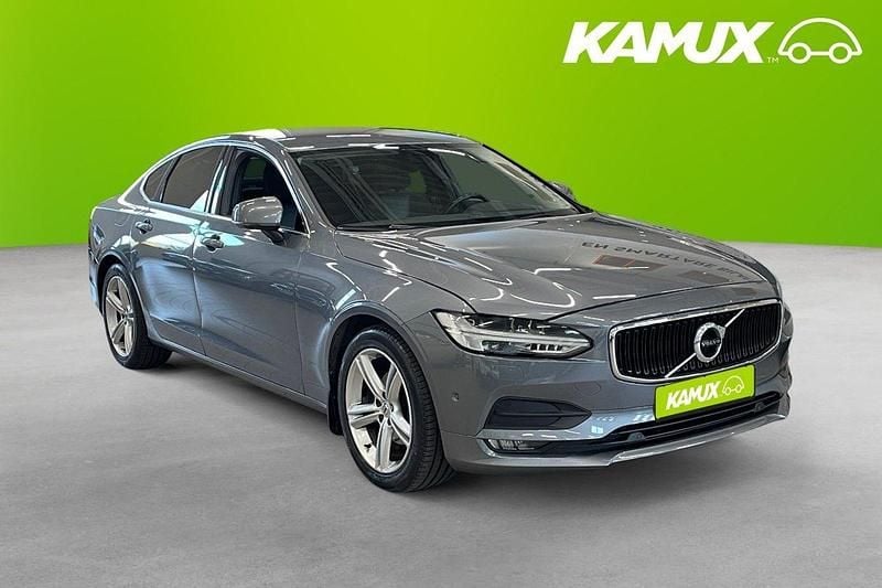 Silver/grå Begagnad 2018 Volvo S90 Business Edition Sedan | 228 700 kr (Bra pris) - Bild 1/4