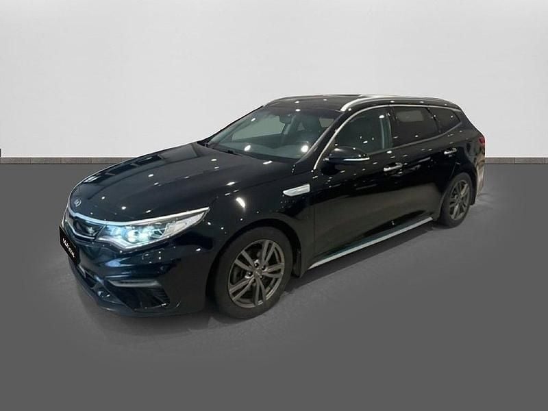 Begagnad Kia Optima Advance 205 HK (150 kW) 2019 Svart Kombi