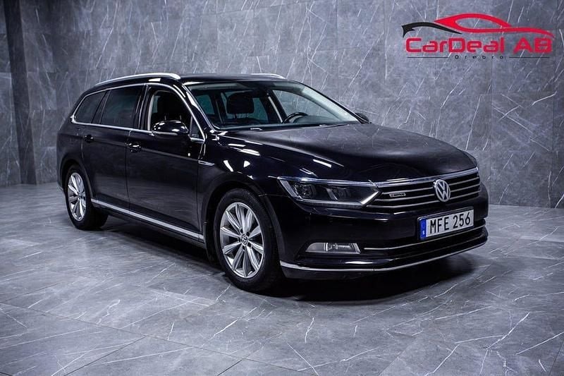Svart Begagnad 2015 VW Passat GT Kombi | 104 800 kr (Dyr) - Bild 1/4