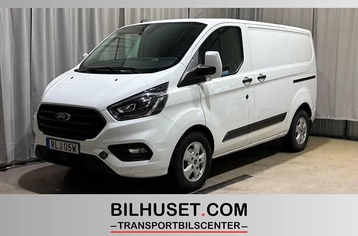 Vit Begagnad 2020 Ford Transit Custom Van | 229 000 kr (Bra pris) - Bild 1/4