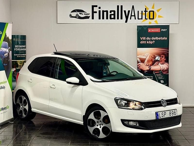 Begagnad VW Polo 86 HK (63 kW) 2011 Vit Halvkombi