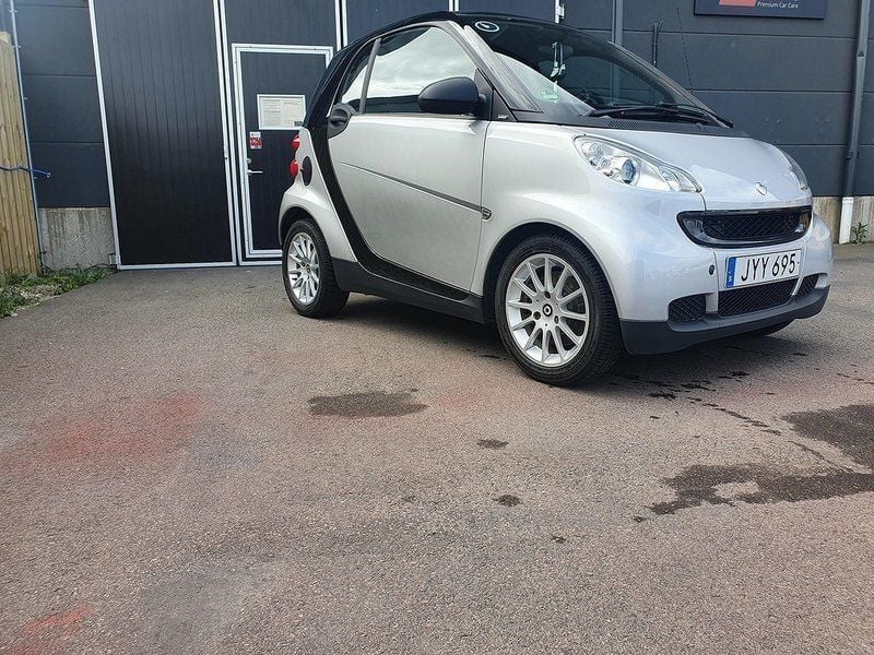 Begagnad Smart ForTwo Coupé 71 HK (52 kW) 2009 Silver Sportkupé