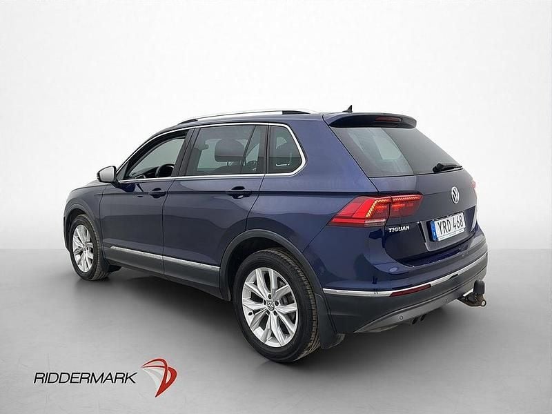 Begagnad VW Tiguan 190 HK (139 kW) 2017 Blå SUV