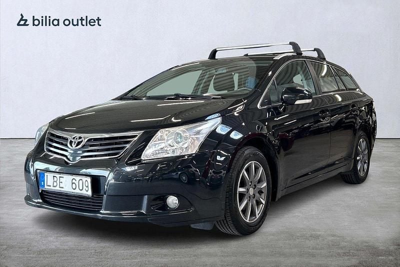 Svart Begagnad 2011 Toyota Avensis Business Edition Kombi | 79 900 kr (Marknadspris) - Bild 1/3