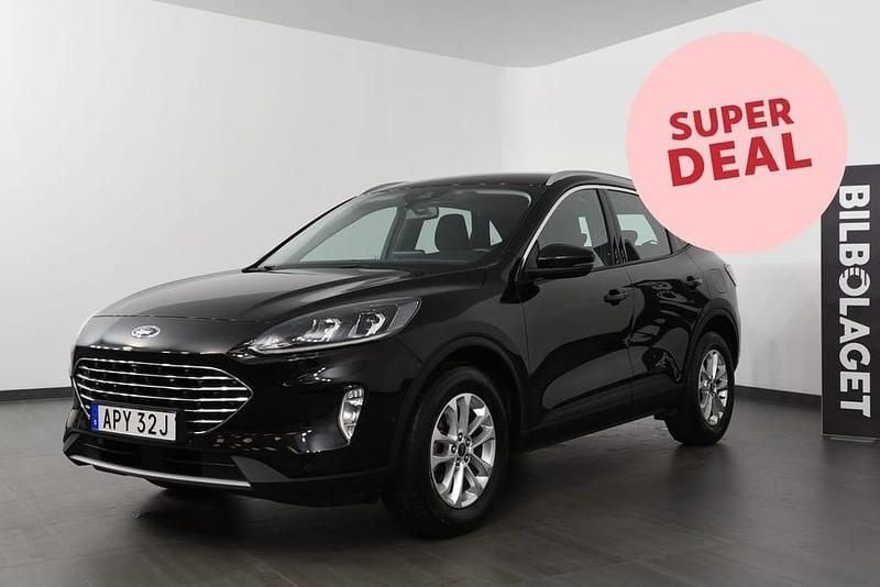 Svart Begagnad 2022 Ford Kuga Titanium SUV | 209 500 kr (Bra pris) - Bild 1/4