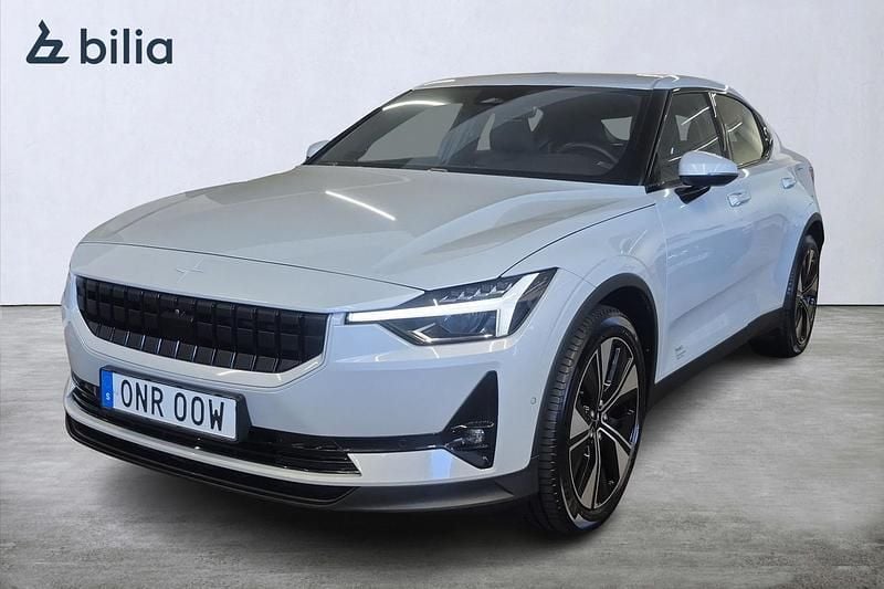 Begagnad Polestar 2 Long Range Single Motor 219 kW (299 HK) 2023 Silver Halvkombi