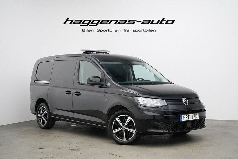 Svart Begagnad 2023 VW Caddy Maxi Minibuss | 329 000 kr (Dyr) - Bild 1/4