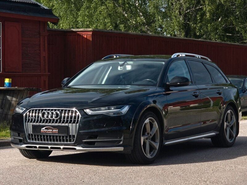 Svart Begagnad 2017 Audi A6 Allroad Kombi | 209 600 kr (Marknadspris) - Bild 1/4