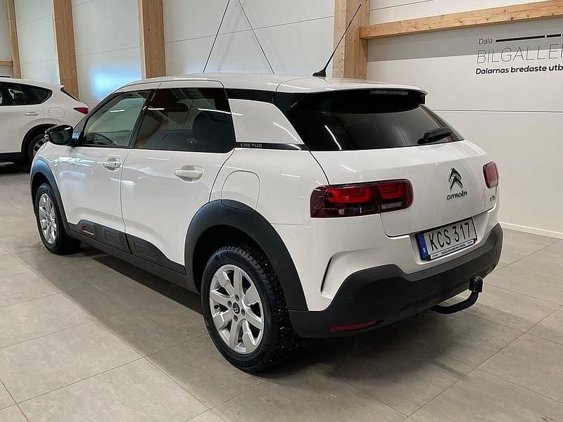 Begagnad Citroën C4 Cactus PureTech 110 HK (80 kW) 2018 Vit Halvkombi