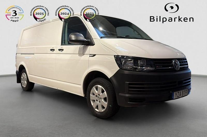 Vit Begagnad 2018 VW T6 Van | 159 990 kr (Bra pris) - Bild 1/4