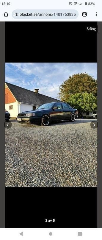Begagnad 1993 Audi 100 Sedan | 90 000 kr - Bild 1/4