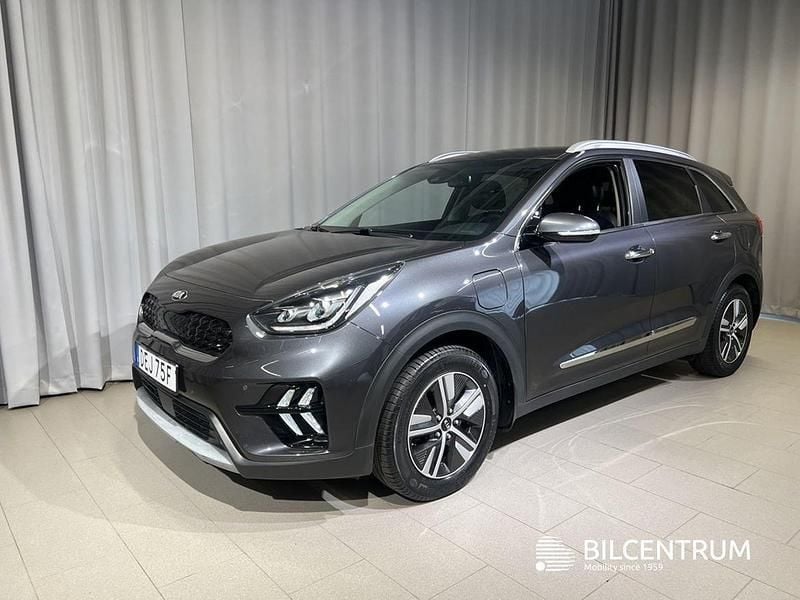 Grå Begagnad 2020 Kia Niro SUV | 209 900 kr (Marknadspris) - Bild 1/4