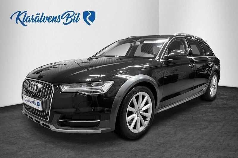 Svart Begagnad 2015 Audi A6 Allroad Kombi | 184 900 kr (Marknadspris) - Bild 1/4