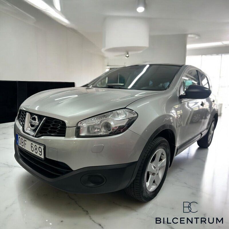 Silver Begagnad 2013 Nissan Qashqai SUV | 84 900 kr (Bra pris) - Bild 1/4