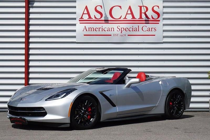 Begagnad Chevrolet Corvette Stingray 461 HK (339 kW) 2016 Silver Cab