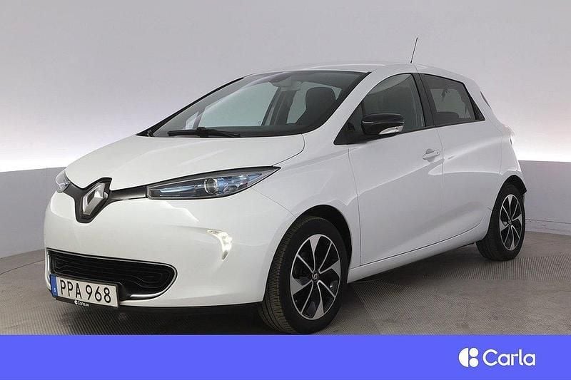 Vit Begagnad 2018 Renault Zoe Intens Halvkombi | 114 900 kr (Marknadspris) - Bild 1/4
