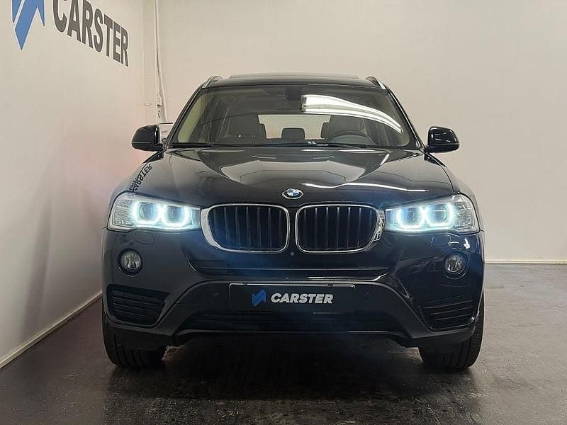 Begagnad BMW X3 190 HK (139 kW) 2016 Svart SUV