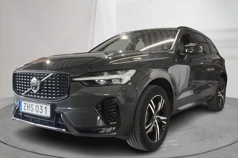 Mörkgrå Begagnad 2022 Volvo XC60 R-Design SUV | 400 000 kr (Superpris) - Bild 1/4
