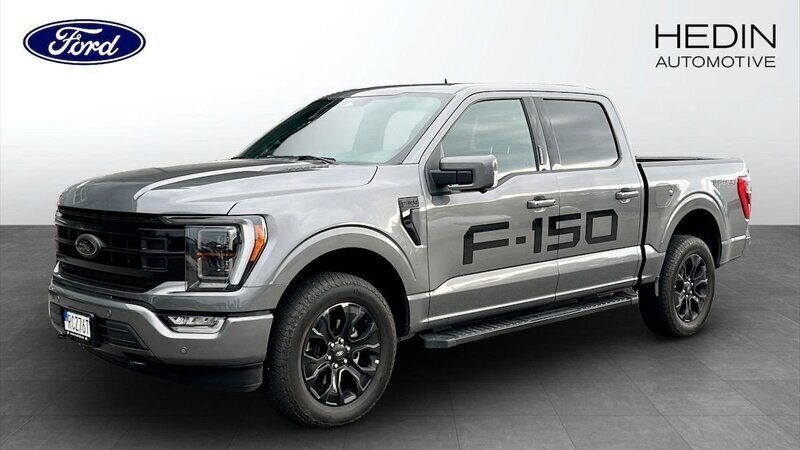 Grå (grey) Begagnad 2023 Ford F-150 Lariat Pickup | 912 375 kr - Bild 1/4