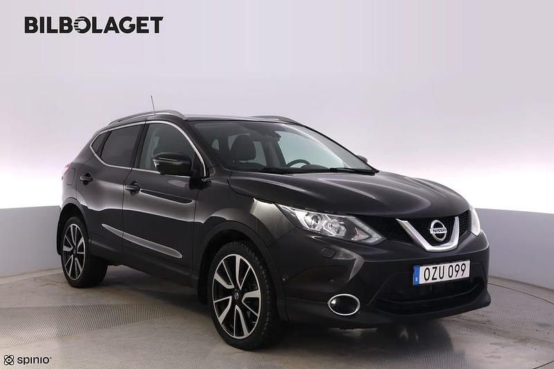Svart Begagnad 2016 Nissan Qashqai SUV | 149 800 kr (Marknadspris) - Bild 1/4