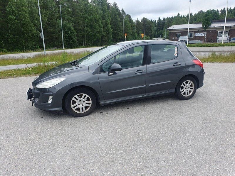 Grå Begagnad 2009 Peugeot 308 Halvkombi | 22 000 kr (Bra pris) - Bild 1/4