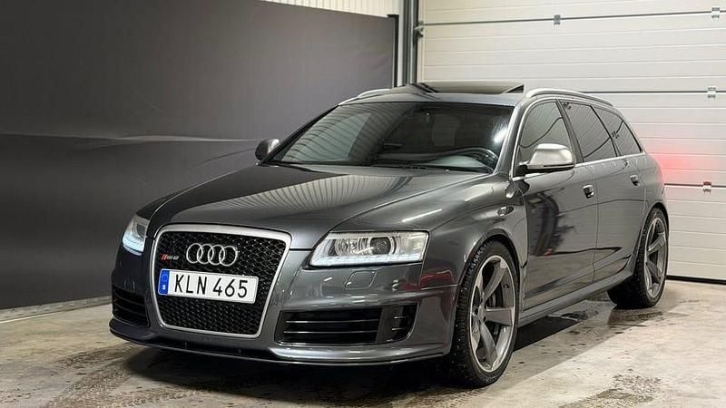 Begagnad Audi RS6 579 HK (425 kW) 2008 Mörkgrå Kombi