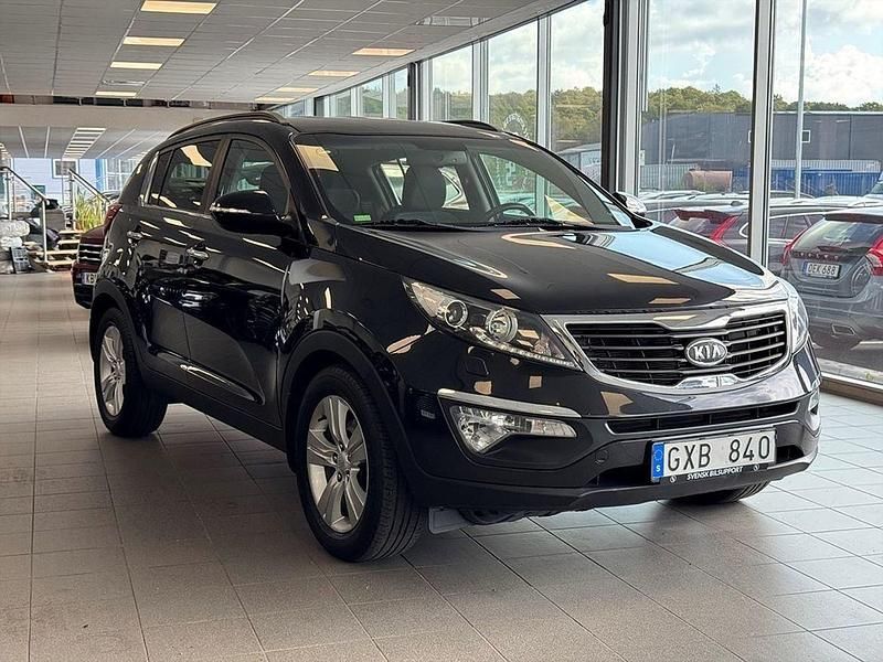 Svart Begagnad 2012 Kia Sportage EX SUV | 129 900 kr (Marknadspris) - Bild 1/3