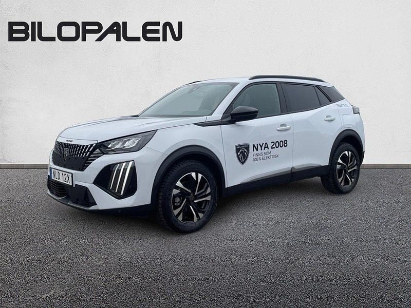 Vit Begagnad 2024 Peugeot 2008 SUV | 209 900 kr (Bra pris) - Bild 1/4