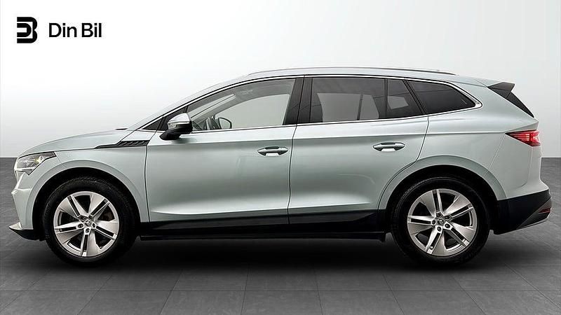 Begagnad Skoda Enyaq iV 194 kW (265 HK) 2023 Silver SUV