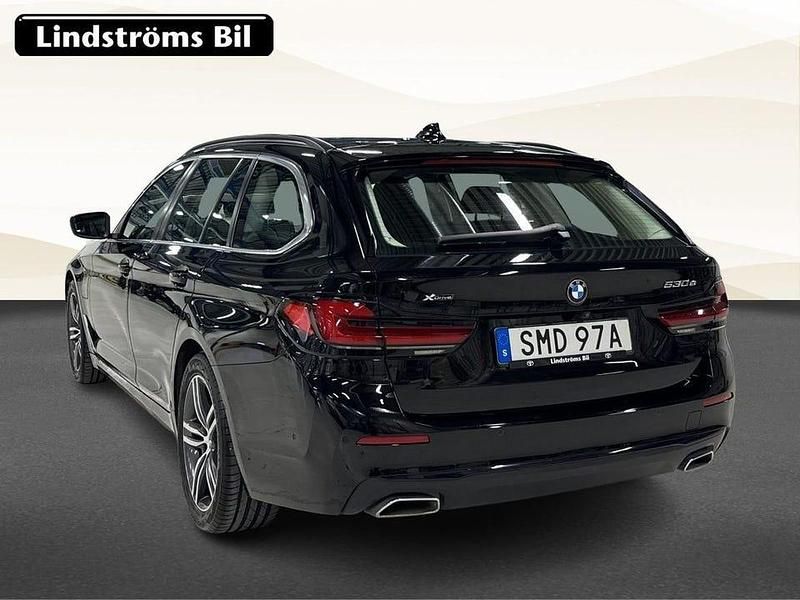 Begagnad BMW 530 295 HK (216 kW) 2021 Svart Kombi