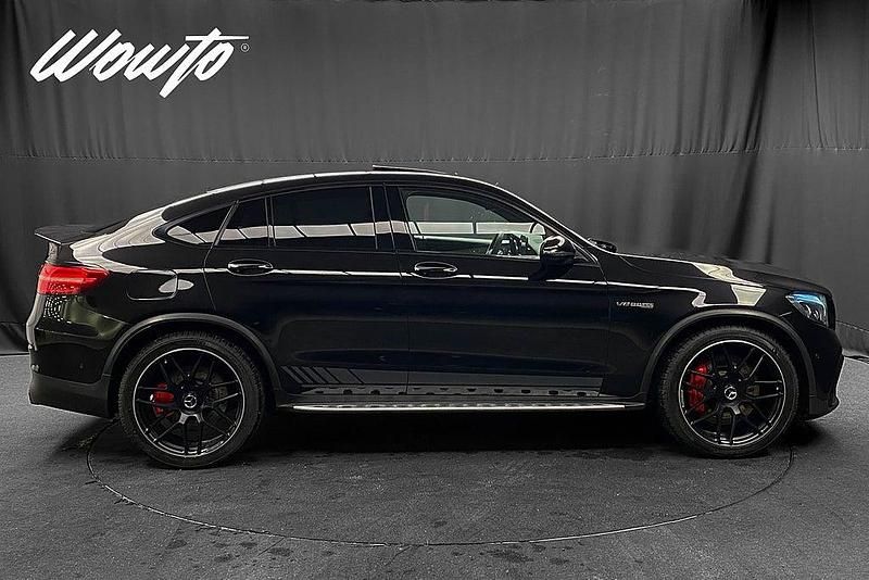 Begagnad Mercedes GLC63 AMG AMG 510 HK (375 kW) 2018 Obsidiansvart metallic Sportkupé