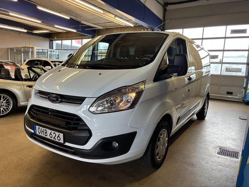 Vit Begagnad 2017 Ford Transit Custom Van | 119 000 kr (Marknadspris) - Bild 1/4