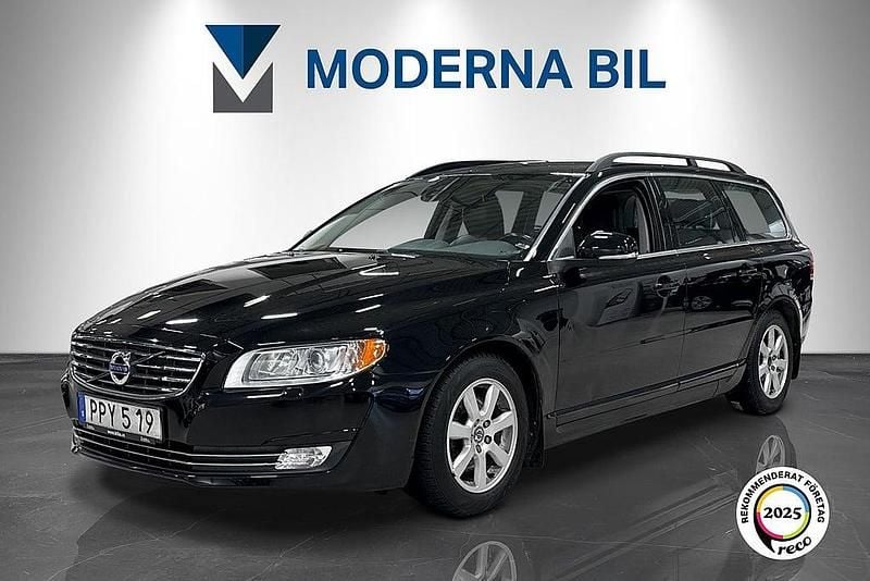 Begagnad Volvo V70 Momentum 116 HK (85 kW) 2014 Svart Kombi