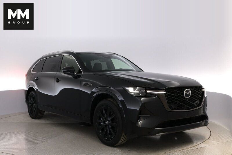 Svart (jet black) Ny 2024 Mazda CX-80 Homura-Line SUV | 619 000 kr (Superpris) - Bild 1/4