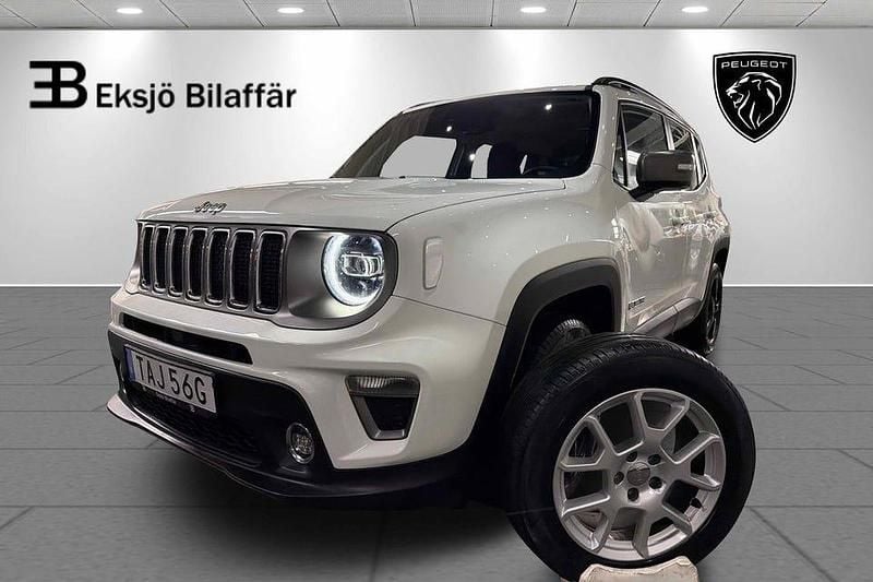 Vit Begagnad 2019 Jeep Renegade SUV | 219 500 kr - Bild 1/4